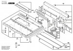Bosch 3 603 L03 231 Pts 10 Table Saw 230 V / Eu Spare Parts